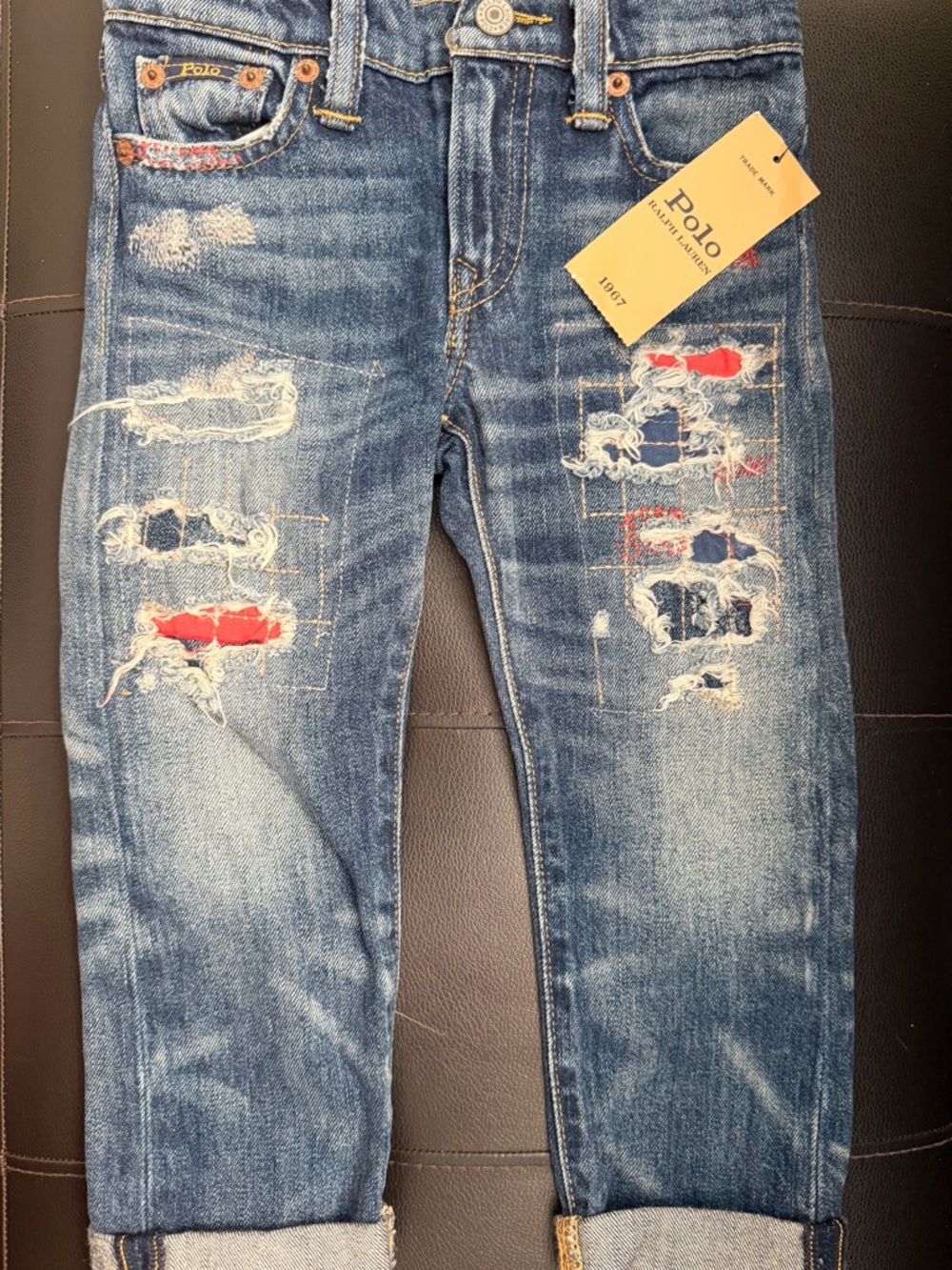Polo, Ralph Lauren girls patchwork